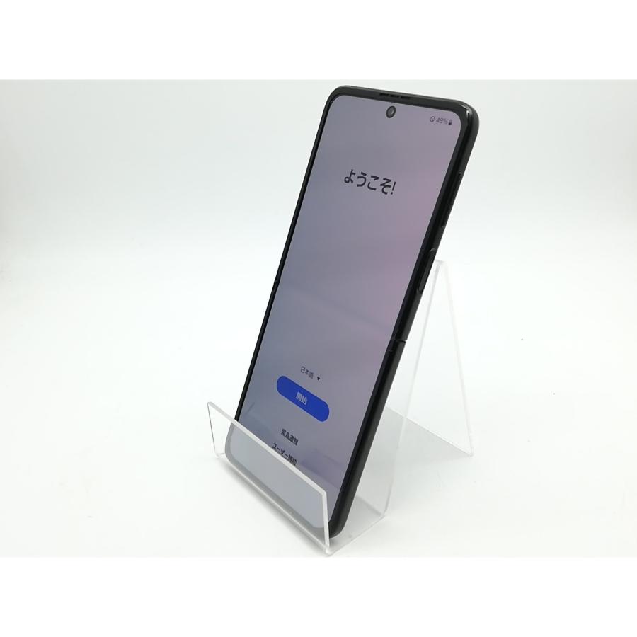 中古】SAMSUNG au 【SIMフリー】 Galaxy Z Flip3 5G ファントム