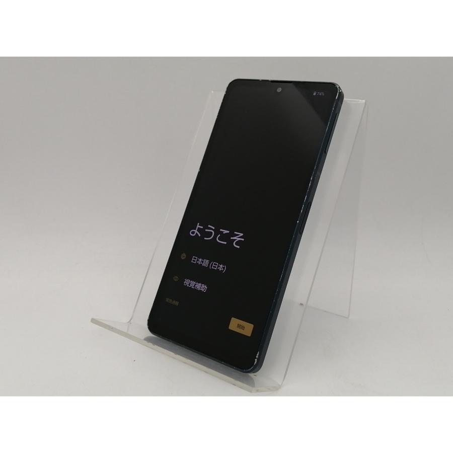 中古】SHARP au 【SIMフリー】 AQUOS sense8 コバルトブラック