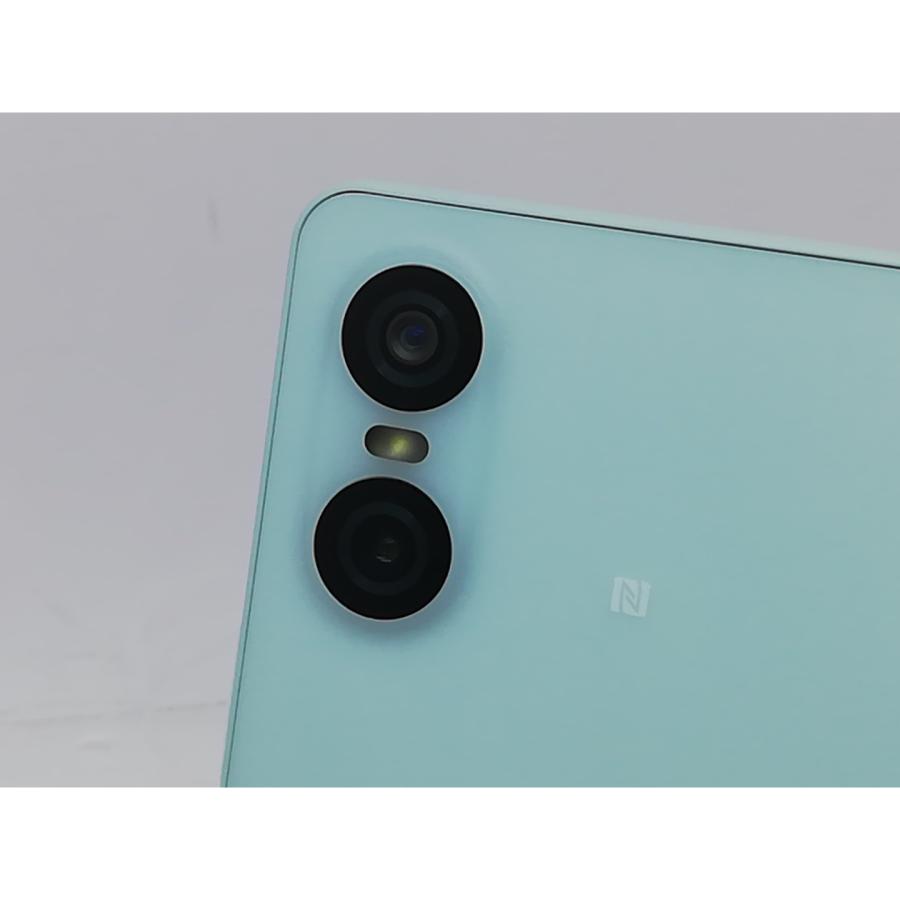 中古】SONY au 【SIMフリー】 Xperia 10 VI ブルー 6GB 128GB SOG14