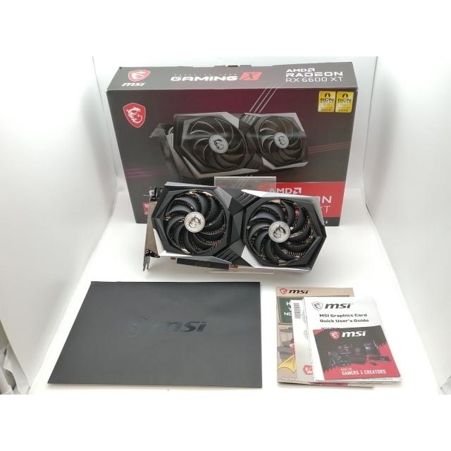 中古】MSI Radeon RX 6600 XT GAMING X 8G RX6600XT/8GB(GDDR6)【三宮