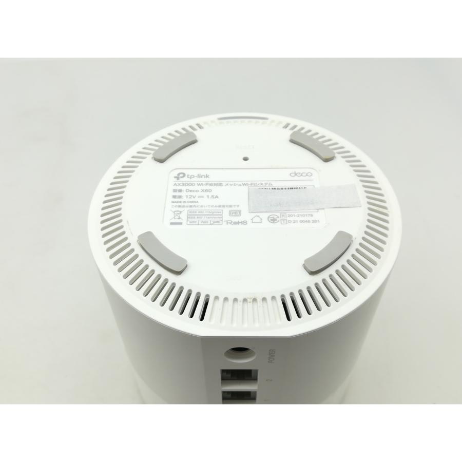 中古】TP-LINK Deco X60(1パック) Wi-Fi6(11ax)対応メッシュWi-Fi