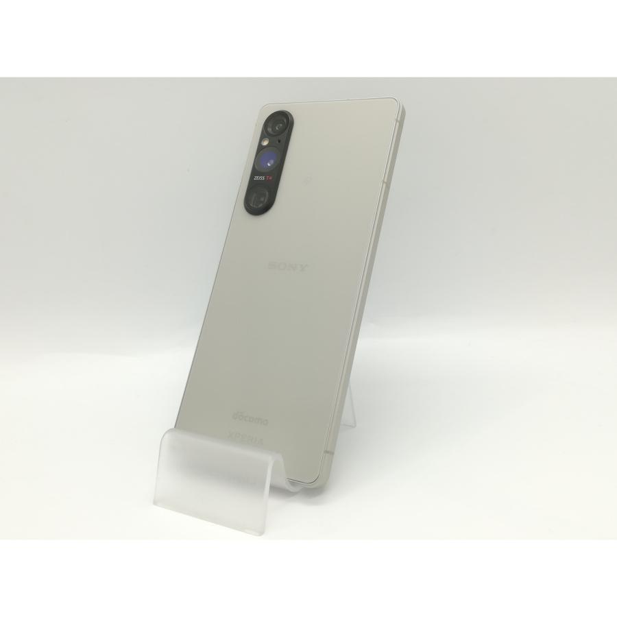 中古】SONY docomo 【SIMフリー】 Xperia 1 V プラチナシルバー 12GB