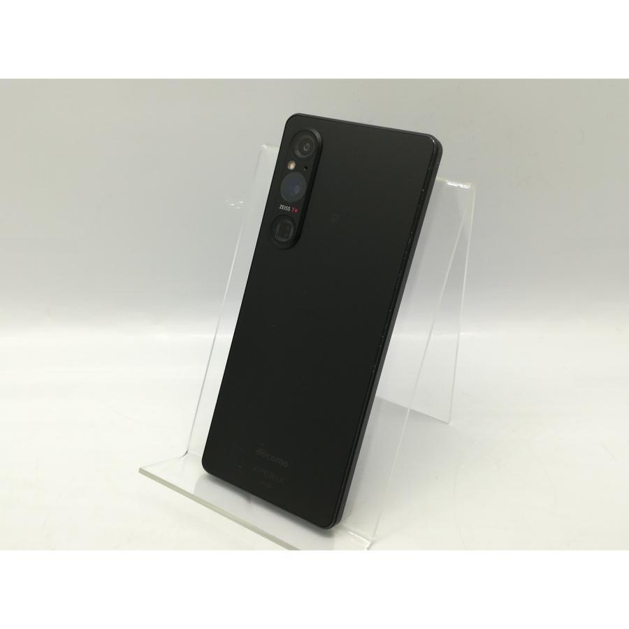 中古】SONY docomo 【SIMフリー】 Xperia 1 V ブラック 12GB 256GB SO