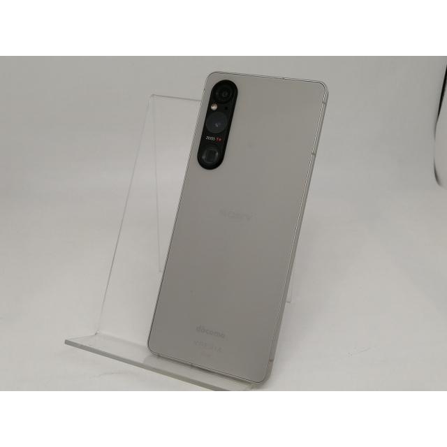 中古】SONY docomo 【SIMフリー】 Xperia 1 V プラチナシルバー 12GB