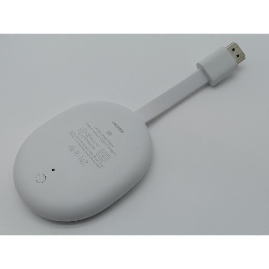 中古】Google Chromecast with Google TV HD(2022) スノー GA03131-JP