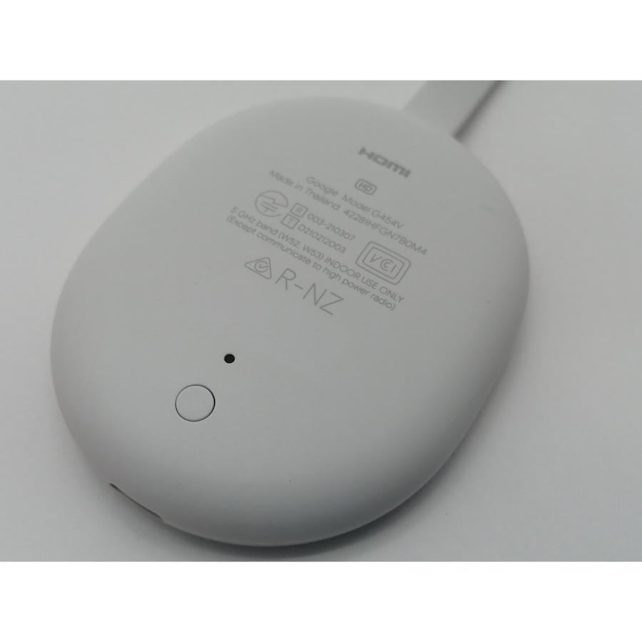 中古】Google Chromecast with Google TV HD(2022) スノー GA03131-JP