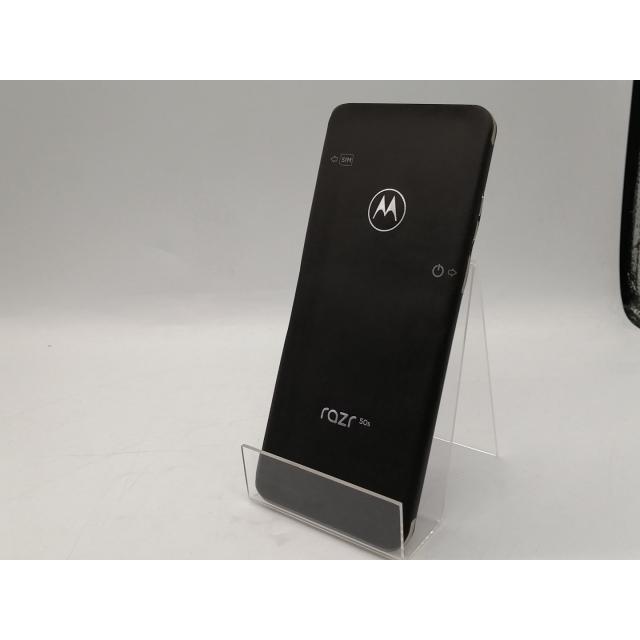 未使用】MOTOROLA SoftBank 【SIMフリー】 motorola razr 50s サンド