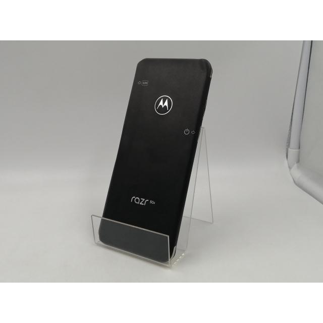 未使用】MOTOROLA SoftBank 【SIMフリー】 motorola razr 50s サンド
