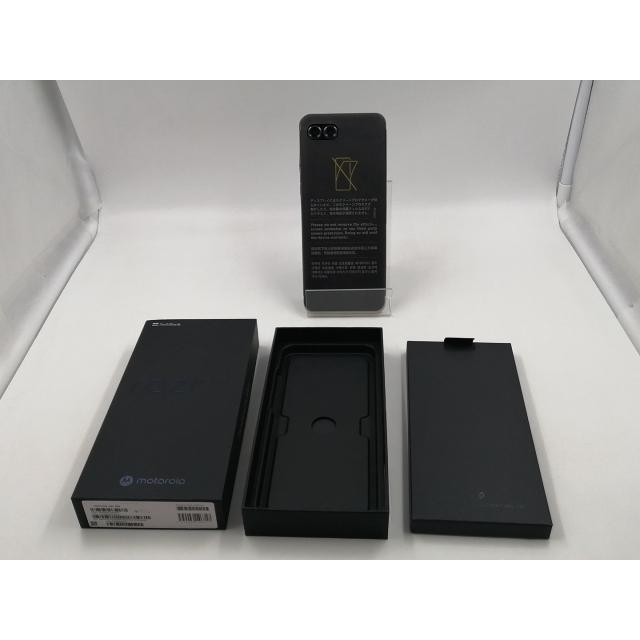 未使用】MOTOROLA SoftBank 【SIMフリー】 motorola razr 50s サンド 