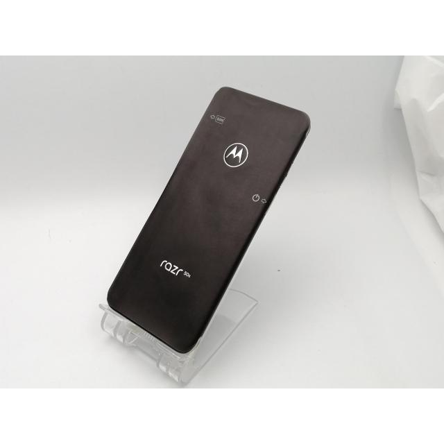 未使用】MOTOROLA SoftBank 【SIMフリー】 motorola razr 50s サンド