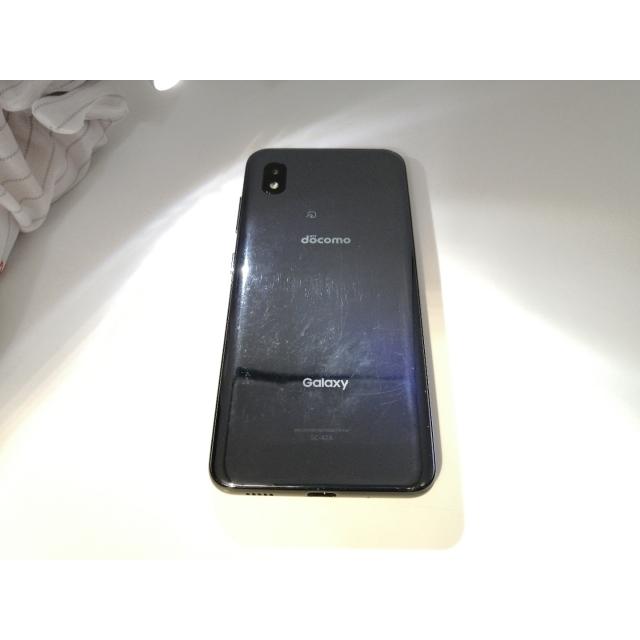 中古】SAMSUNG docomo 【SIMロック解除済み】 Galaxy A21 ブラック 3GB