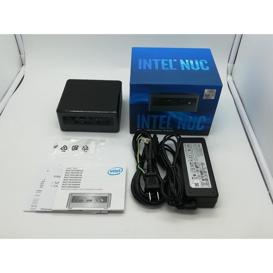 中古】Intel NUC10i3FNH 【i3-10110U 4G 1T(HDD)+16G(Optane) WiFi 
