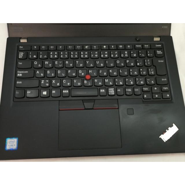中古】Lenovo ThinkPad X390 20Q00003JP ブラック【i5-8265U 8G 256G