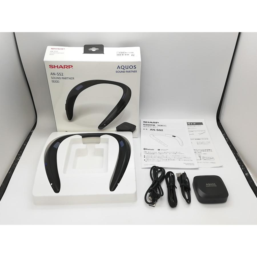 中古】SHARP AQUOSサウンドパートナー AN-SS2-B [ブラック