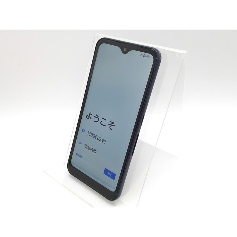 中古】Fujitsu docomo 【SIMフリー】 arrows We ネイビー 4GB 64GB F