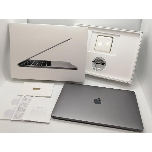 中古】13インチ MacBook Pro スペースグレー 充電器付き 2018 MacBook