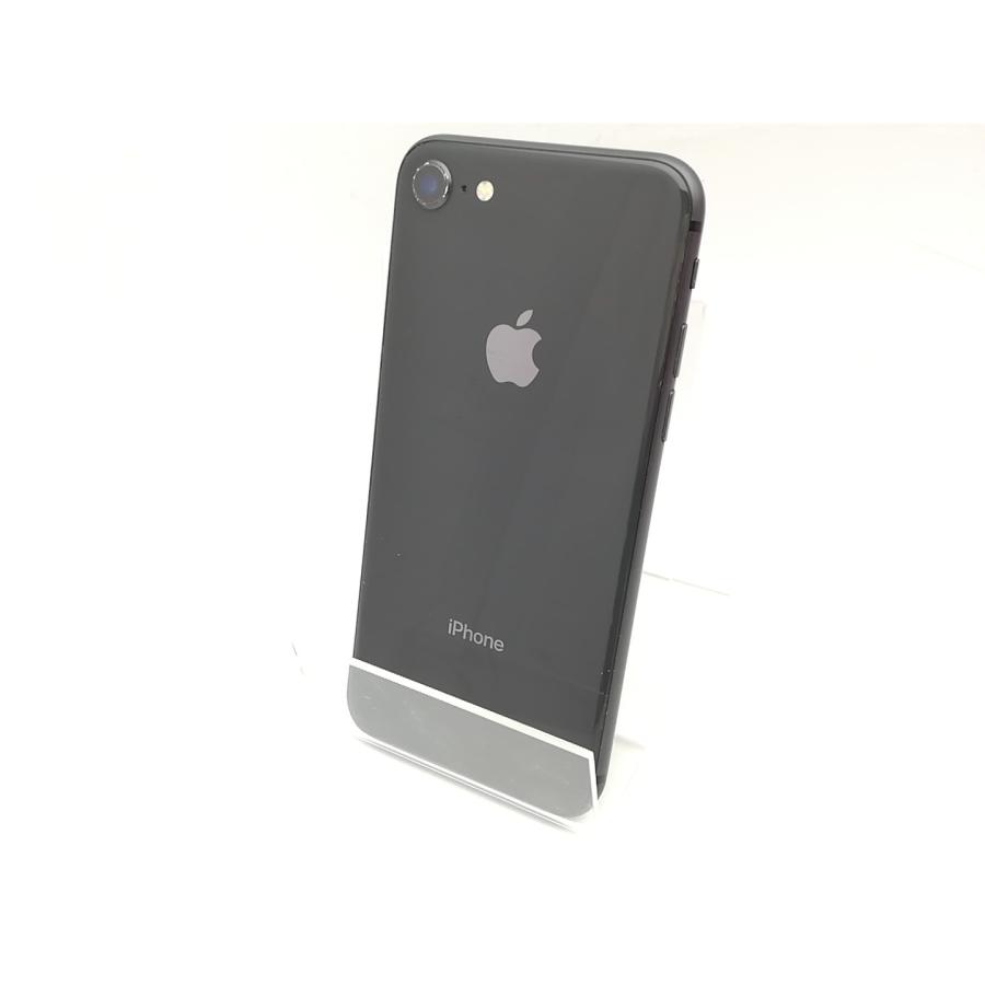 中古】Apple au 【SIMロック解除済み】 iPhone 8 64GB スペースグレイ 
