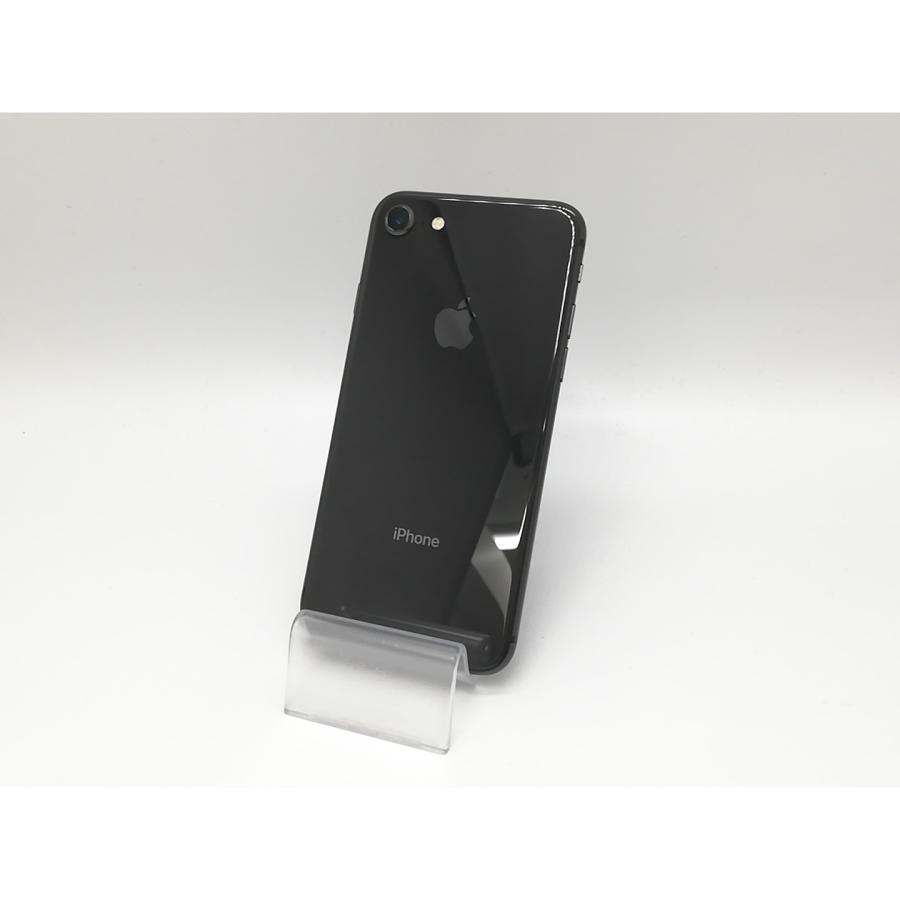 中古】Apple au 【SIMロック解除済み】 iPhone 8 64GB スペースグレイ 