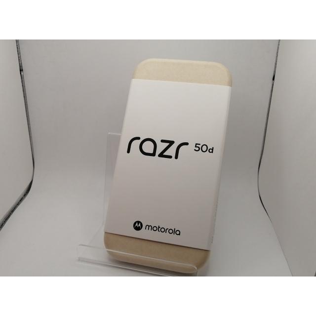 未使用】MOTOROLA docomo 【SIMフリー】 motorola razr 50d ホワイト
