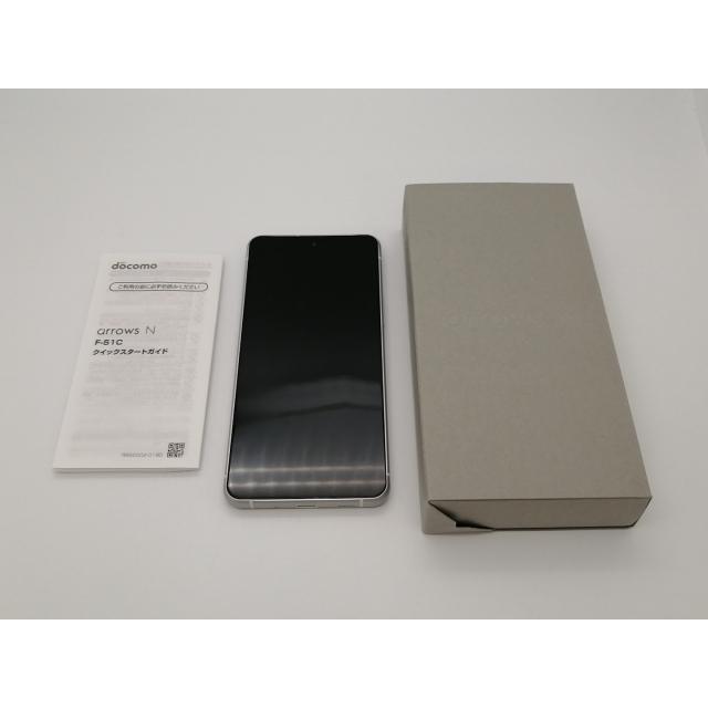 未使用】Fujitsu docomo 【SIMフリー】 arrows N フォグホワイト 8GB