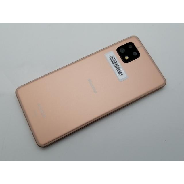 未使用】SHARP docomo 【SIMフリー】 AQUOS sense6 ライトカッパー 4GB