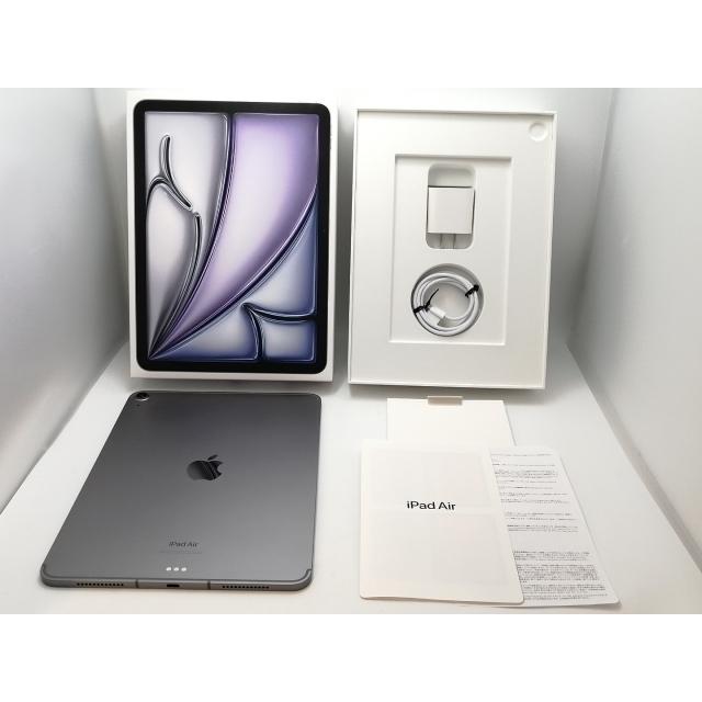 【中古】Apple 国内版 【SIMフリー】 11インチ iPad Air（M2/2024） 256GB スペースグレイ MUXH3J/A【高崎モントレー】保証期間１ヶ月【ランクA】の画像