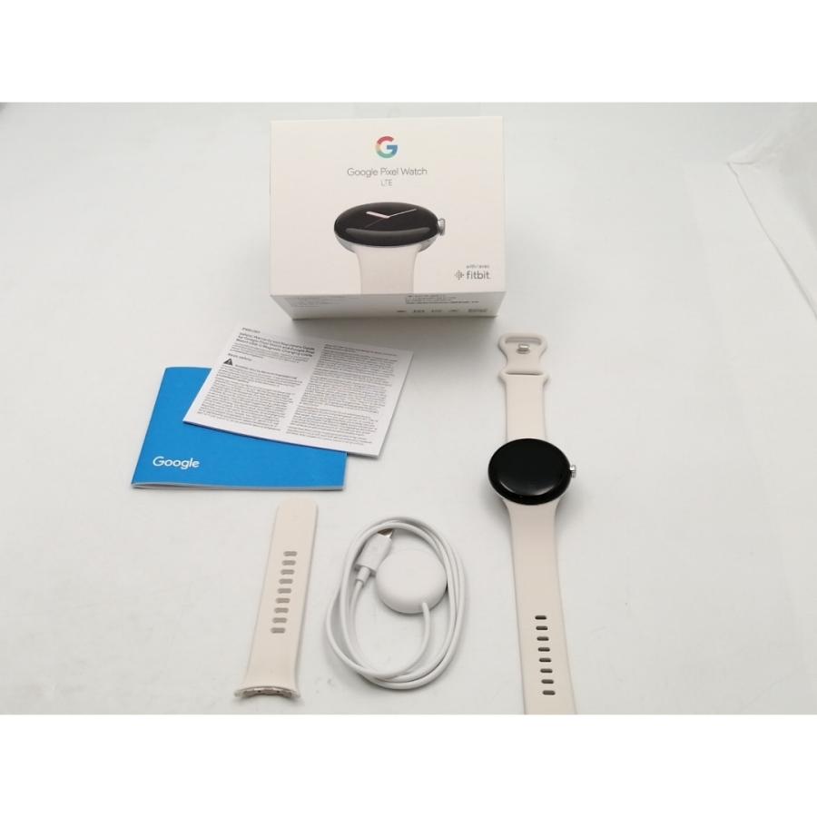 中古】Google Pixel Watch Bluetooth/LTEモデル PolishedSilverケース