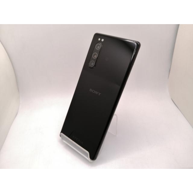 中古】SONY au 【SIMロック解除済み】 Xperia 5 SOV41 ブラック