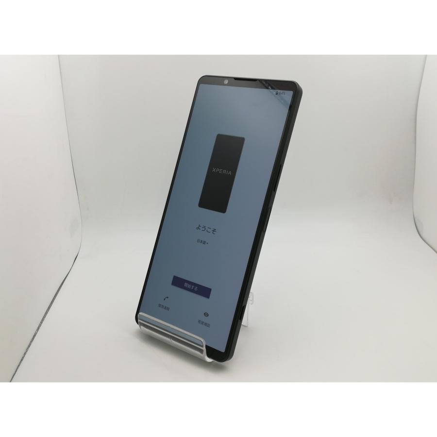 中古】SONY docomo 【SIMフリー】 Xperia 1 IV ブラック 12GB 256GB SO