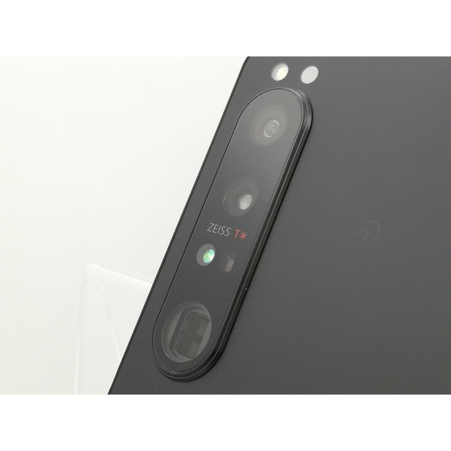 中古】SONY docomo 【SIMフリー】 Xperia 1 IV ブラック 12GB 256GB SO