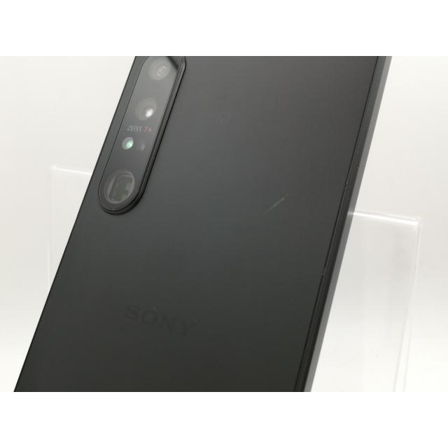 中古】SONY docomo 【SIMフリー】 Xperia 1 IV ブラック 12GB 256GB SO
