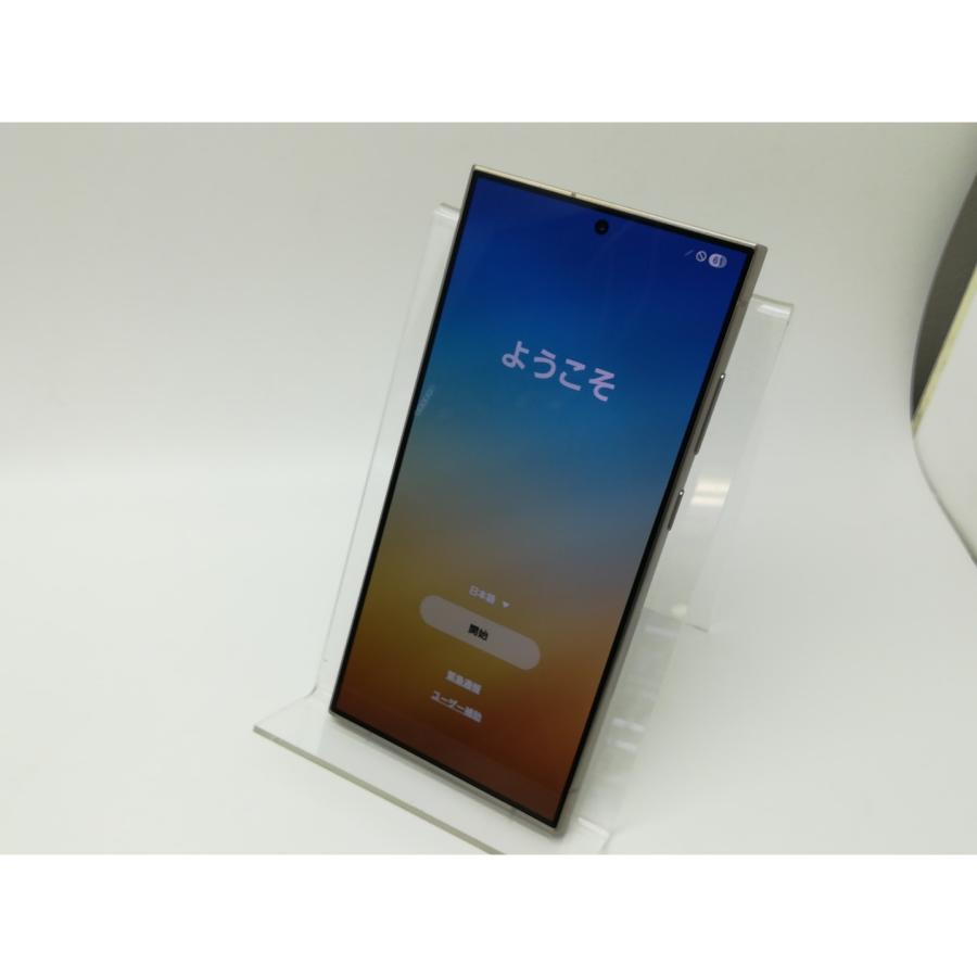 中古】SAMSUNG 国内版 【SIMフリー】 Galaxy S24 Ultra チタニウム