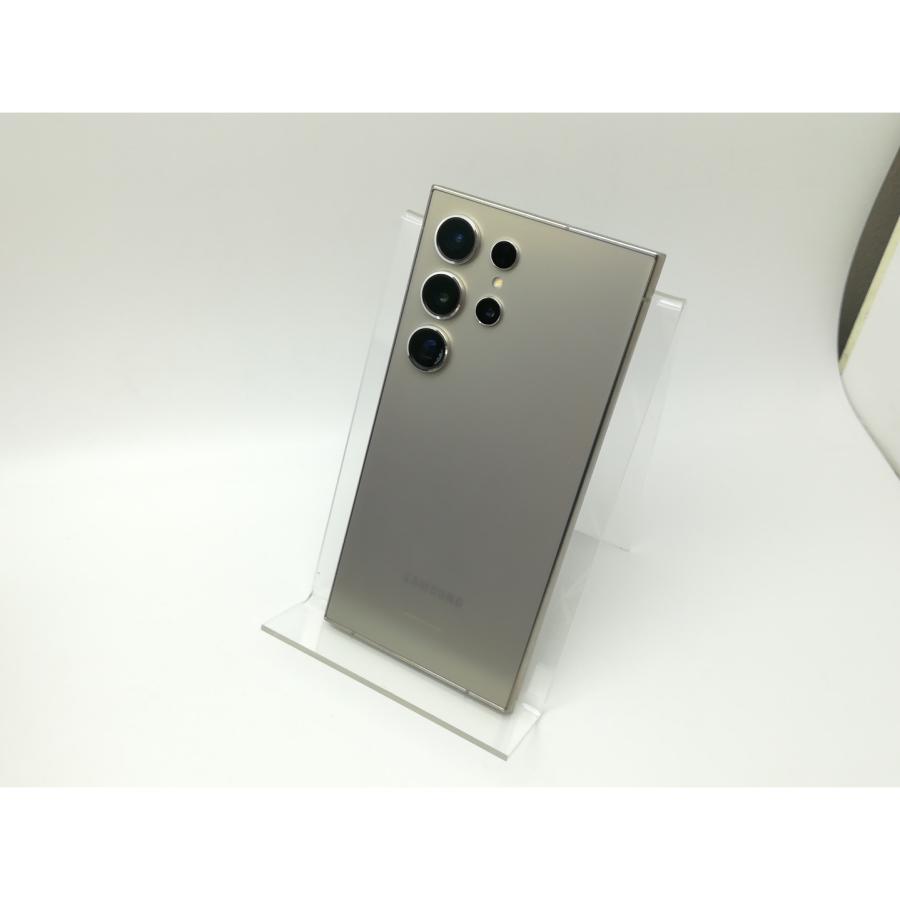 中古】SAMSUNG 国内版 【SIMフリー】 Galaxy S24 Ultra チタニウム