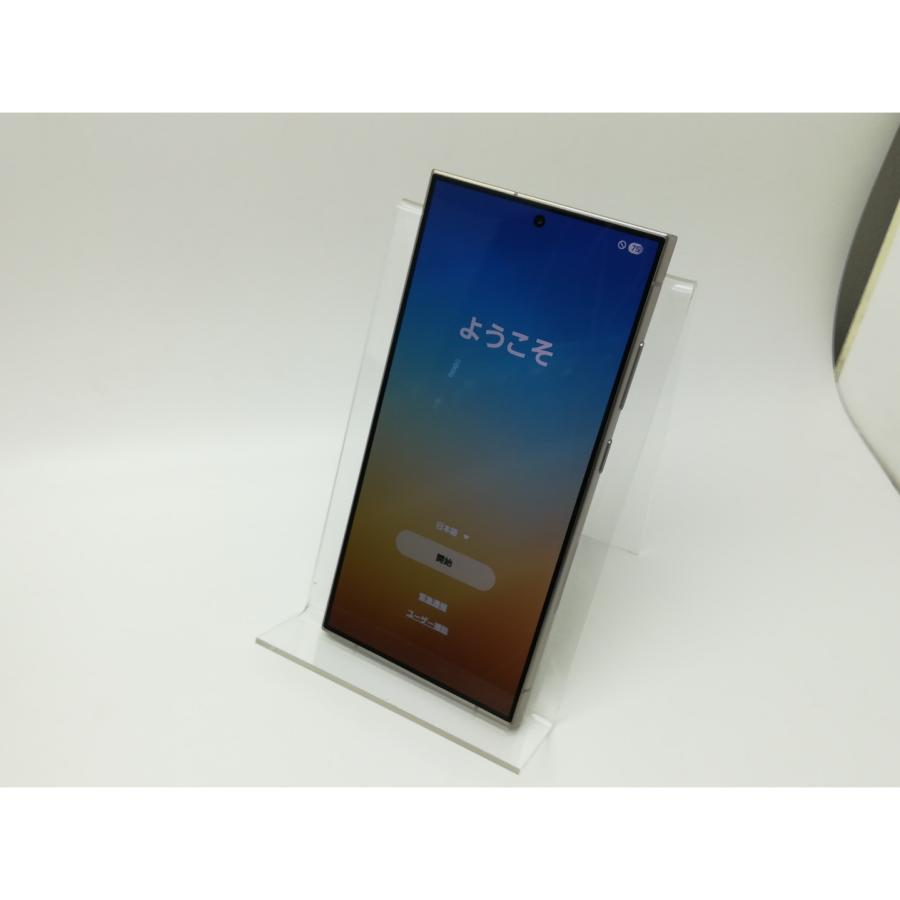 中古】SAMSUNG 国内版 【SIMフリー】 Galaxy S24 Ultra チタニウム 