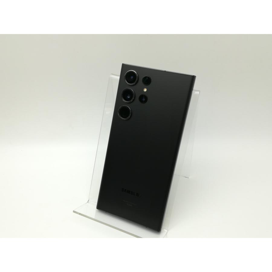 中古】SAMSUNG au 【SIMフリー】 Galaxy S23 Ultra ファントムブラック 