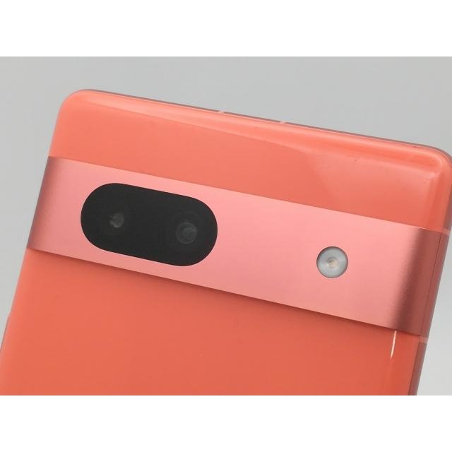 中古】Google 国内版 【SIMフリー】 Pixel 7a コーラル 8GB 128GB