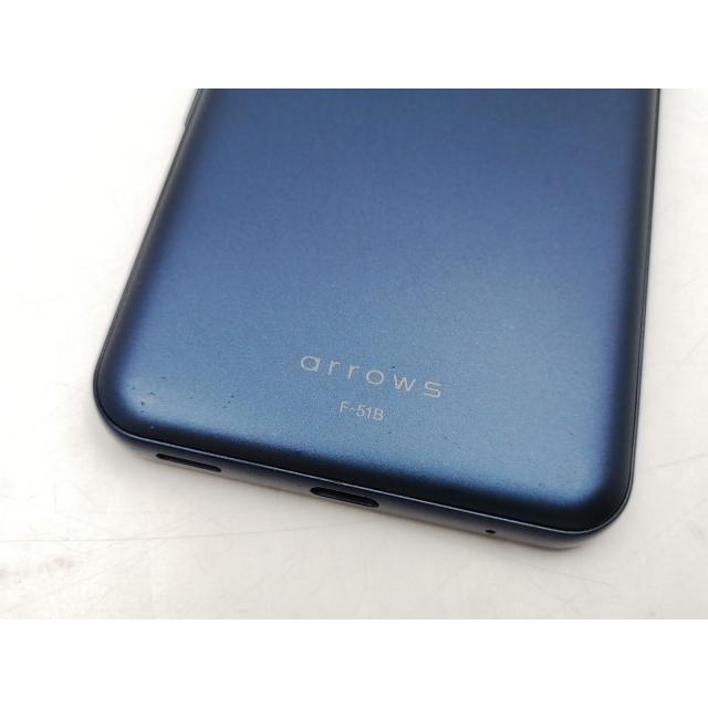 中古】Fujitsu docomo 【SIMフリー】 arrows We ネイビー 4GB 64GB F