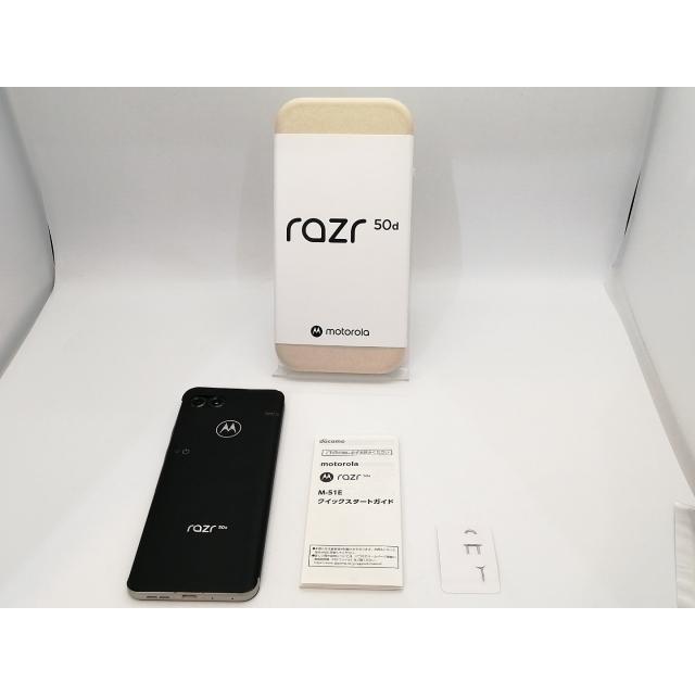 未使用】MOTOROLA docomo 【SIMフリー】 motorola razr 50d ホワイト