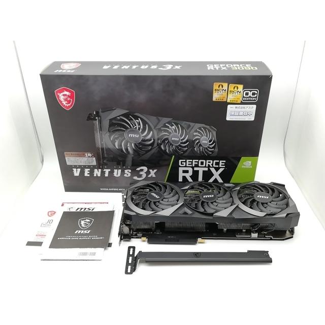 中古】MSI GeForce RTX 3090 VENTUS 3X 24G OC RTX3090/24GB(GDDR6X
