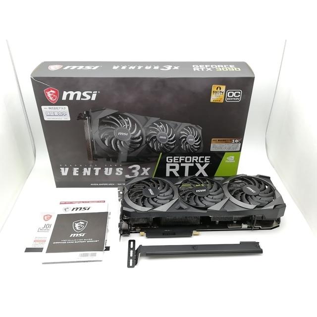 中古 MSI GeForce RTX 3090 VENTUS 3X 中古】MSI GeForce RTX 3090 VENTUS 3X 24G OC RTX3090/24GB(GDDR6X