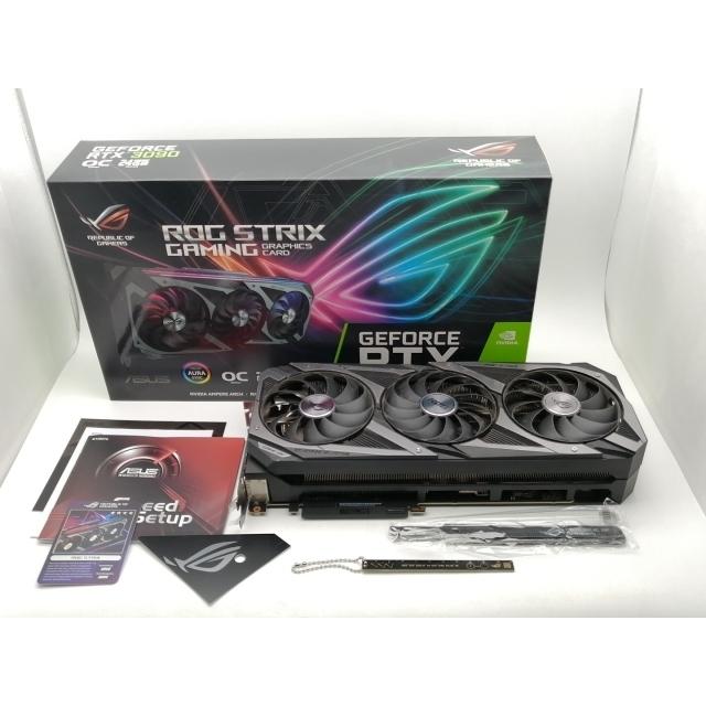 中古】ASUS ROG-STRIX-RTX3090-O24G-GAMING RTX3090/24GB(GDDR6X)/PCI
