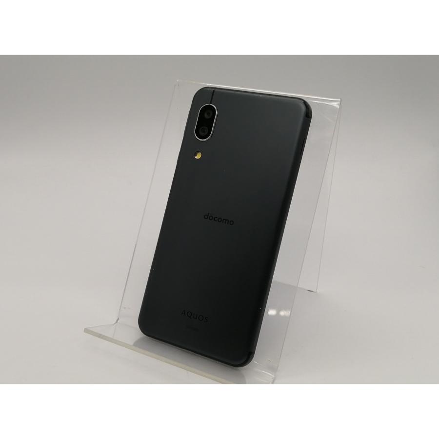 中古】SHARP docomo 【SIMロック解除済み】 AQUOS sense3 Black 4GB