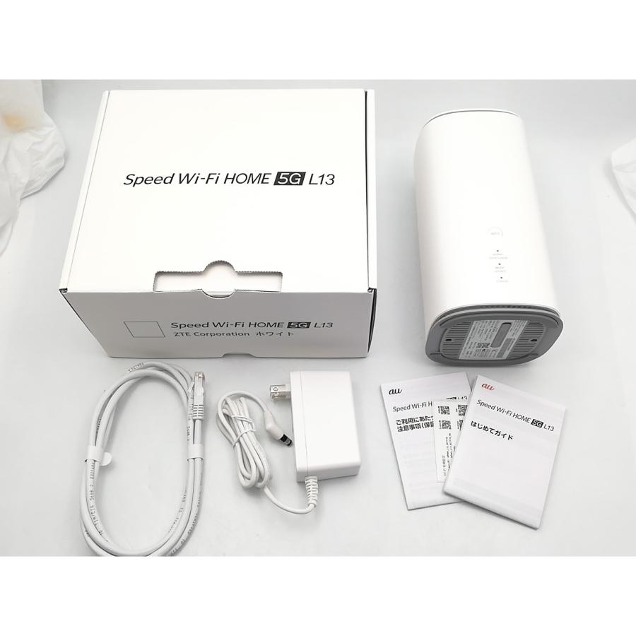 中古】ZTE UQmobile 【SIMフリー】 Speed Wi-Fi HOME 5G L13 ZTR02【EC