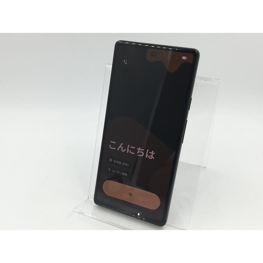 中古】Google au 【SIMフリー】 Pixel 6a チャコール 6GB 128GB GB17L 