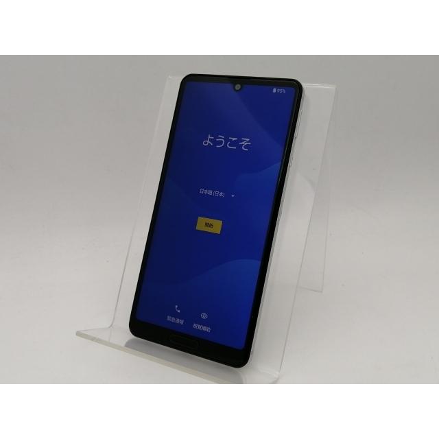 中古】SHARP 国内版 【SIMフリー】 AQUOS sense4 シルバー 4GB 64GB SH