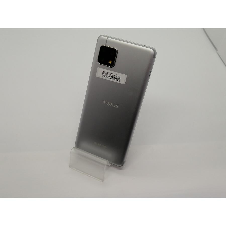 中古】SHARP 国内版 【SIMフリー】 AQUOS sense4 シルバー 4GB 64GB SH