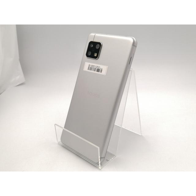 中古】SHARP 国内版 【SIMフリー】 AQUOS sense4 シルバー 4GB 64GB SH