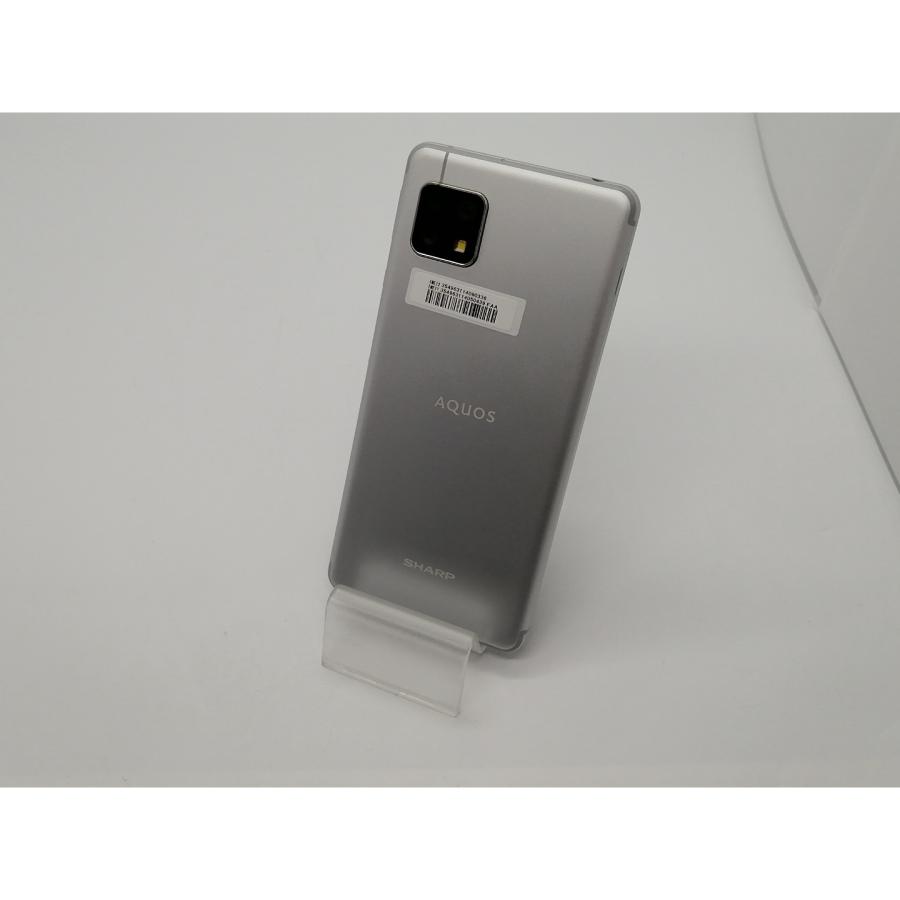 中古】SHARP 国内版 【SIMフリー】 AQUOS sense4 シルバー 4GB 64GB SH