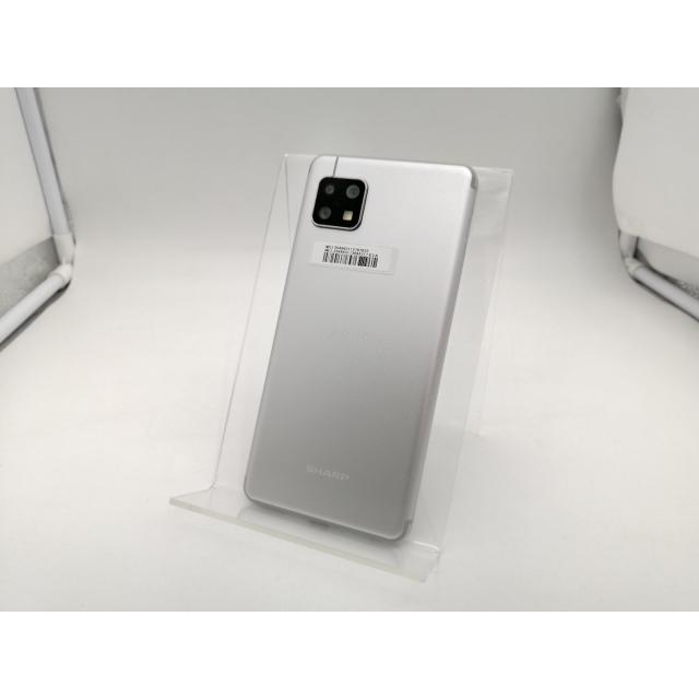 中古】SHARP 国内版 【SIMフリー】 AQUOS sense4 シルバー 4GB 64GB SH