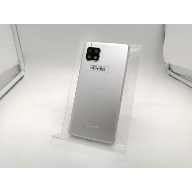 中古】SHARP 国内版 【SIMフリー】 AQUOS sense4 シルバー 4GB 64GB SH